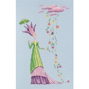 m681 Where the flowers live 24x37 cm