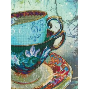 M70021 Antique porcelain 16,5x22,5 cm