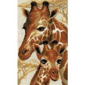 1697 Giraffes 22x38 cm
