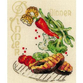 1686 Dinner 15x18 cm