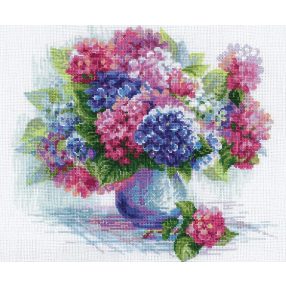 1696 Hydrangea 35x30 cm
