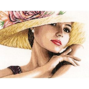 PN-0168602 Lady with Hat 36x28 cm
