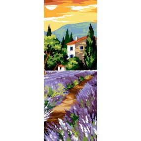 950-184 Levendulák a naplementében 25x60 cm