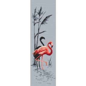 Z10096 Pink flamingo 15x50 cm