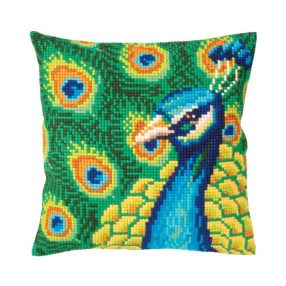 C5327 Proud peacock 40x40 cm