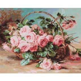 G547 Kosárnyi rózsa 30x24 cm