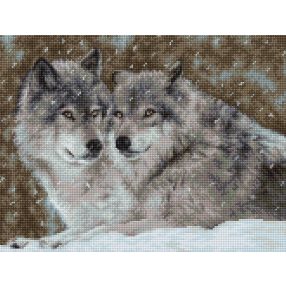 B2291 Farkasok 27x20,5 cm