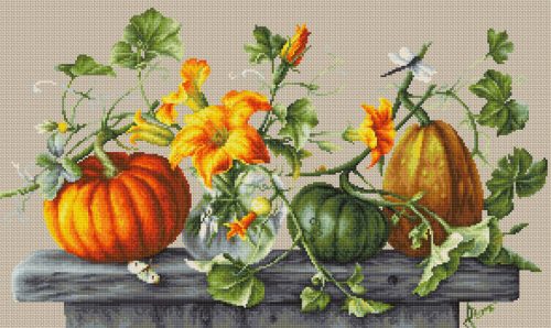 B2303 Pumpkins 46,5x27 cm