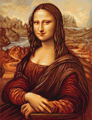 B416 Mona Lisa 40x53 cm