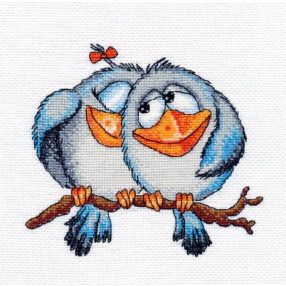 S1045 BIRDS 14x13 cm