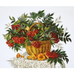 S864 Red rowan 44x37 cm