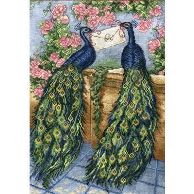 S640 Titkos üzenet - pávák 26x37 cm (Kifutó)