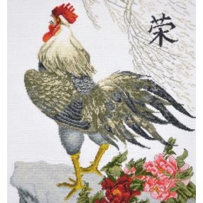 S695 Rooster 36x39 cm (Kifutó)