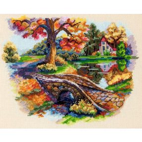 SK103 Autumn Landscape 23x18 cm