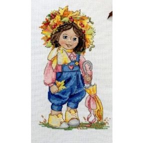 SK100 Tavaszi lány 23x14 cm