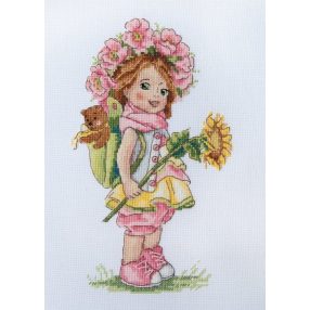 SK110 Nyári lány 23x14 cm