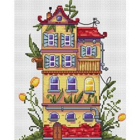 SK52 Spring House 19x14 cm