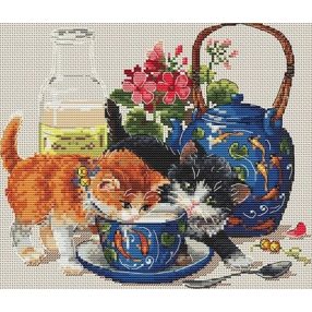 SK66 Cicák és a tej 23x20 cm