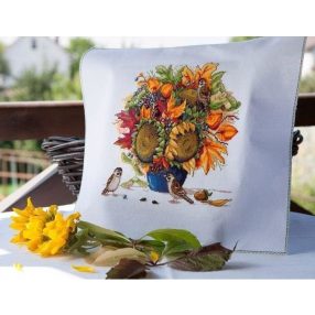 SK80 Sunflowers Autumn Bouquet 28x28 cm