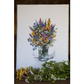 SK96 The Thistle Bouquet 29x20 cm