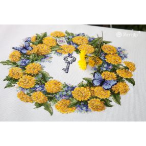 SK97 Dandelion Wreath 30x26 cm