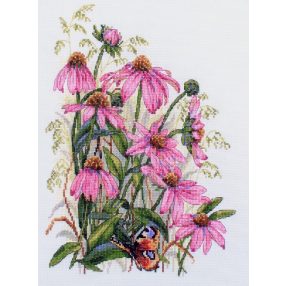 SK124 Coneflowers 24x32 cm