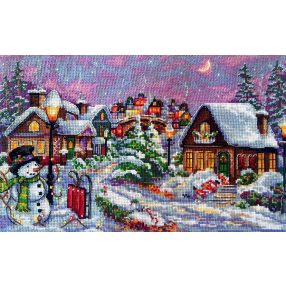 SK71 Christmas Night 30x20 cm