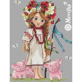 SK43 Pásztorlány 15x20 cm