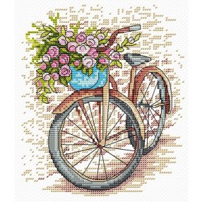 SM029 Bicycle 15x18 cm