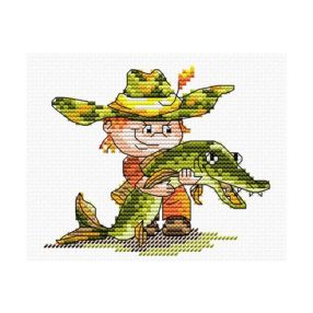 SM035 Catched the Fish 10x15 cm