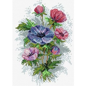 SM122 Spring Flowers 18x15 cm