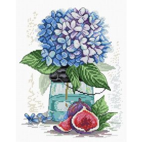 SM138 Hydrangea 25x18 cm