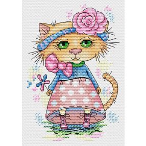 SM173 Kitten at the Walk 18x13 cm