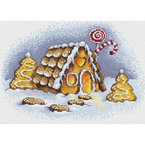 SM192 Gingerbread House 23x16 cm