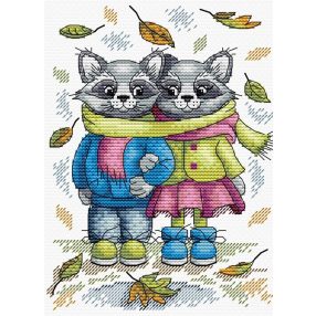 SM217 Racoons 18x14 cm