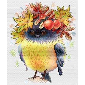 SM236 Autumn Bird 17x14 cm