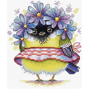 SM299 Romantic Bird 16x14 cm