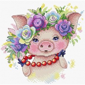 SM329 Pink Fashionista 17x17 cm