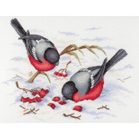 SNV639 Winter Berries 20x25 cm