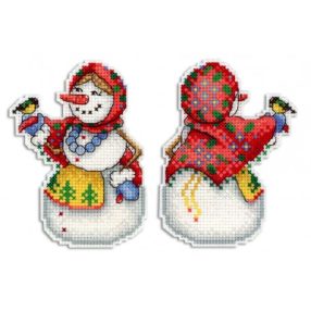 SR319 Snowlady 11x8 cm