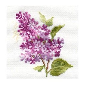 0-138 Branch of Lilac 11x11 cm