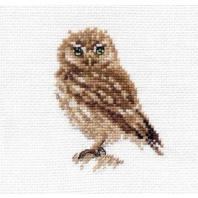 0-166 Owl 8x9 cm
