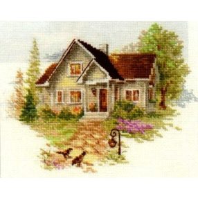 3-20 July House 18x14 cm