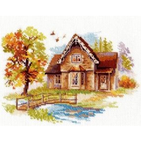 3-21 July House 18x14 cm