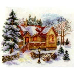 3-22 February house 18x14 cm