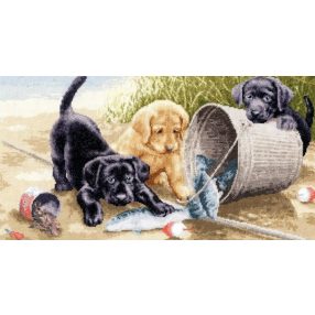 nl020 Cheerful game 21x40 cm