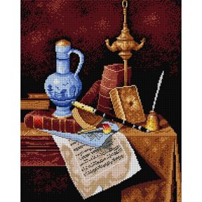 1809M W.M. Harnett - Kincseim 40x50cm
