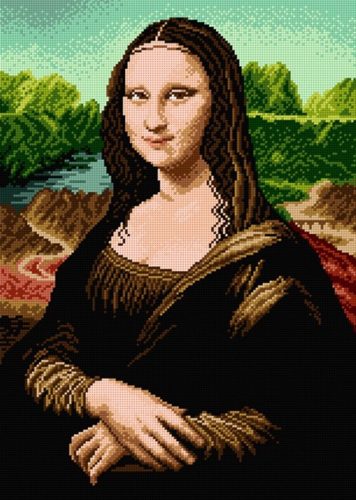 1899M Leonardo Da Vinci - Mona Lisa 39x54cm