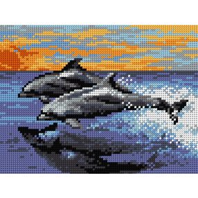 2094F Delfinek 18x24cm