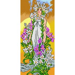 2216J Alfons Mucha - Lily 25x51cm